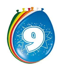 Ballonnen folatex (12 stuks)