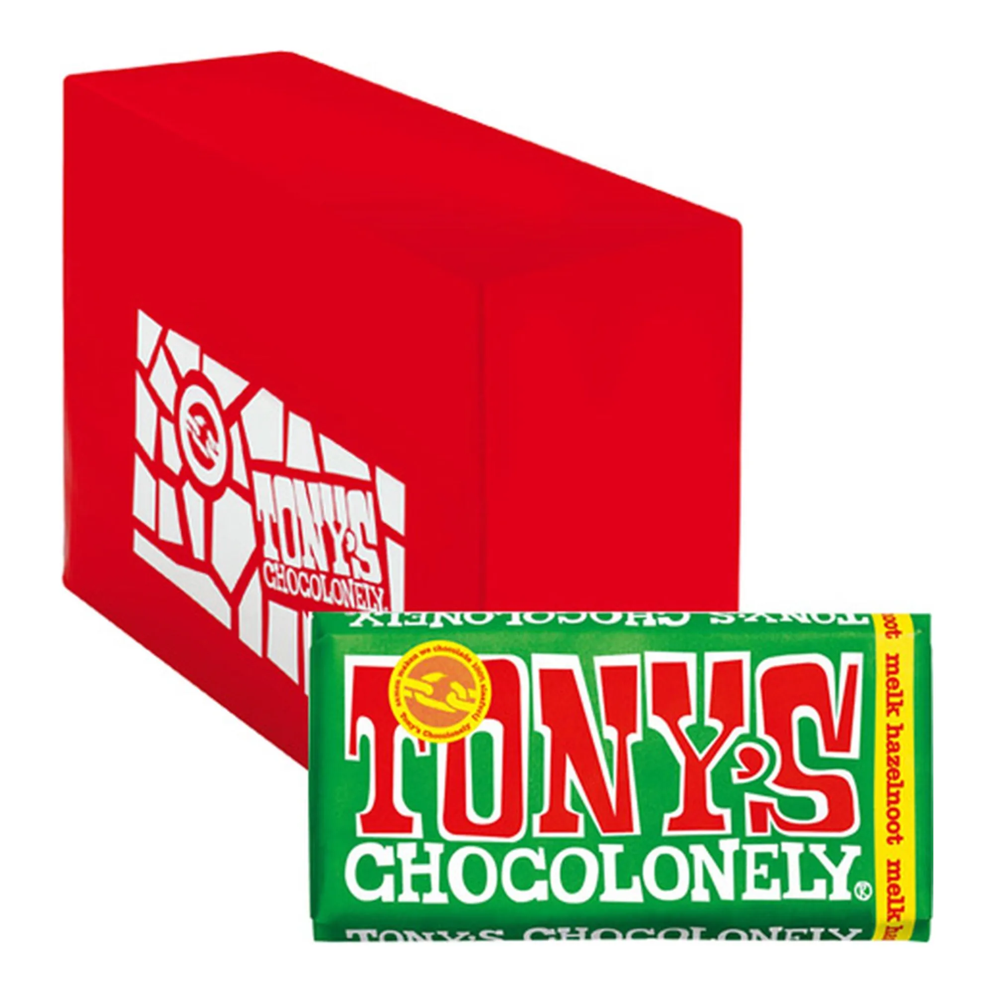 Tony’s Chocolonely Reep Melkchocolade Hazelnoot (15x 180gr) – Bild 5