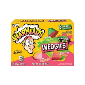 Warheads Wedgies Sour Pak (12x 99gr)