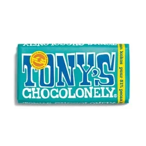 Tony’s Chocolonely reep puur pecan kokos 51 % 180 gr