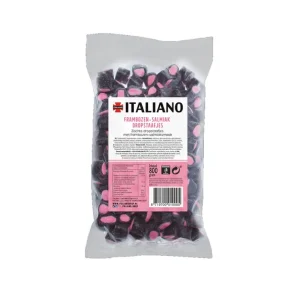 Italiano Frambozen Salmiak Dropstaafjes (800gr)