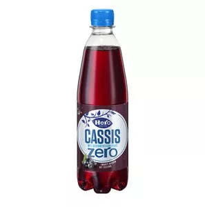 Hero cassis zero pet 0.5 liter