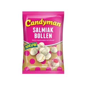 Candyman salmiak bollen zakje (12x 125gr)