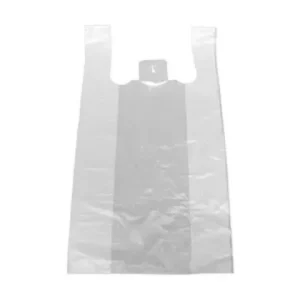 Hemdtasjes Wit HDPE Druk 27/12×48 (2000 stuks)