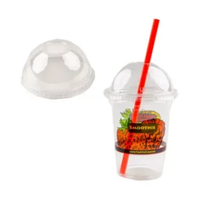 Fresh fruit express deksel bol voor smoothie beker 400 ml (100 stuks)