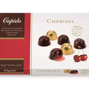 Cupido cherises kersenbonbons doosje 132 gr