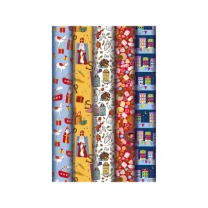 Cadeaupapier Sint 2023 – 70cm x 200cm – doos 50