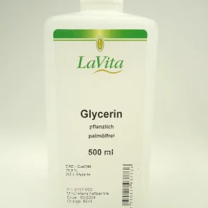 Glycerin pflanzlich palmölfrei 500ml