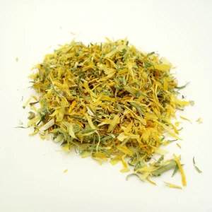 Ringelblumenblüten mit Kelch geschnitten, getrocknet Bio, kbA