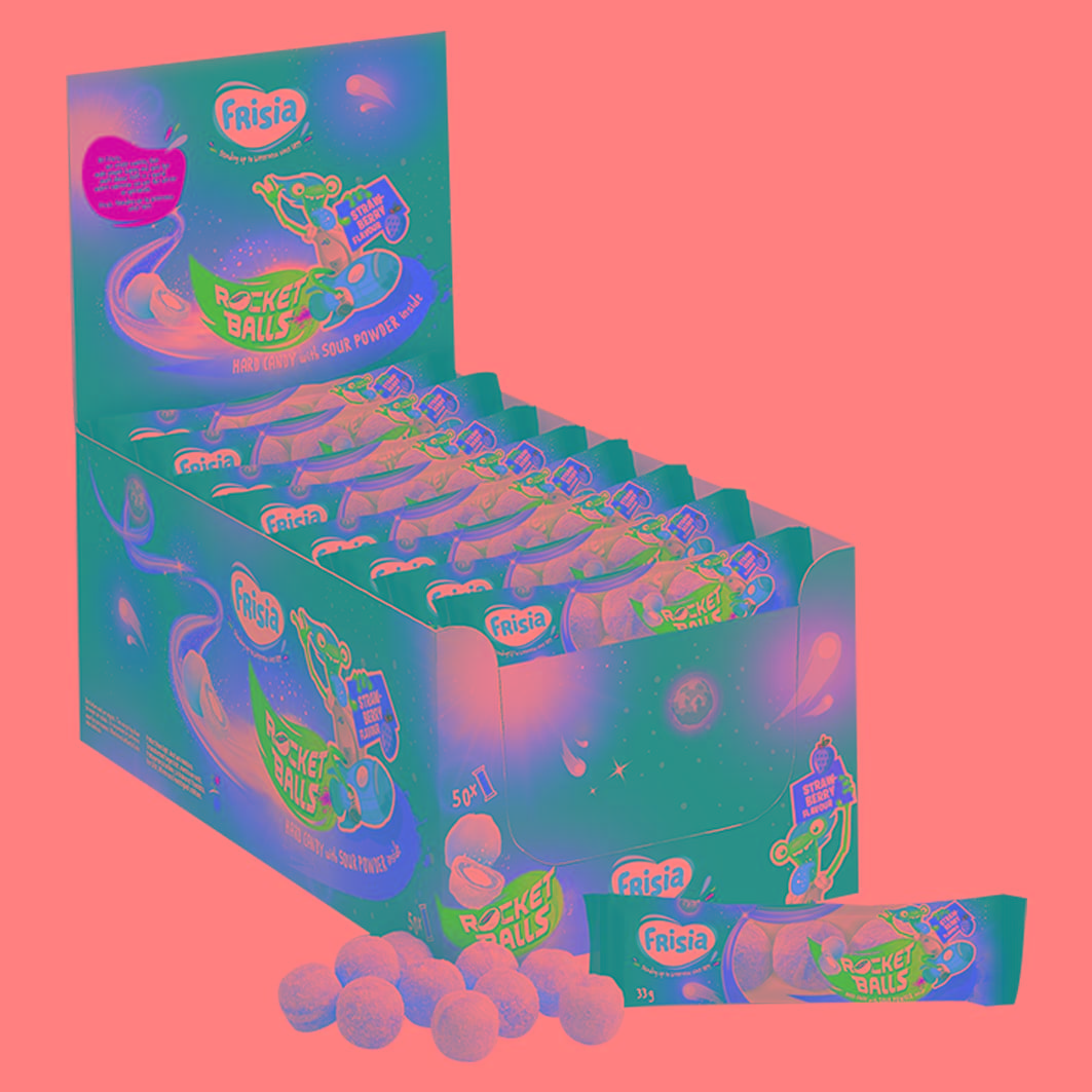 Frisia Rocket Balls Strawberry 33g