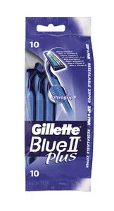 Gillette wegwerpmesjes blue II plus (10 stuks)