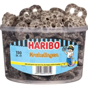 Haribo Drop Krakelingen (150 stuks)