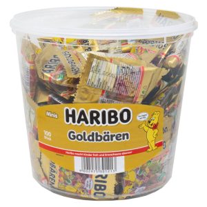 Haribo Goldbaeren Minibeutel 100 Stueck Fruchtgummi
