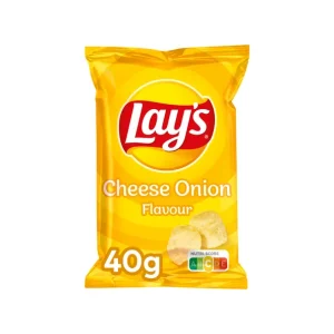 Lay’s Chips Cheese Onion (20x 40gr)