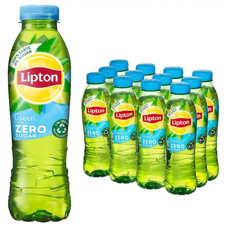 Lipton Ice Tea Green Zero Pet (12x 50cl) – Bild 4