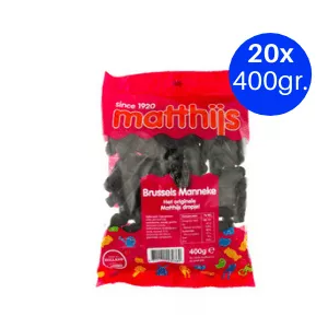 Matthijs brussels manneke zak 400 gr