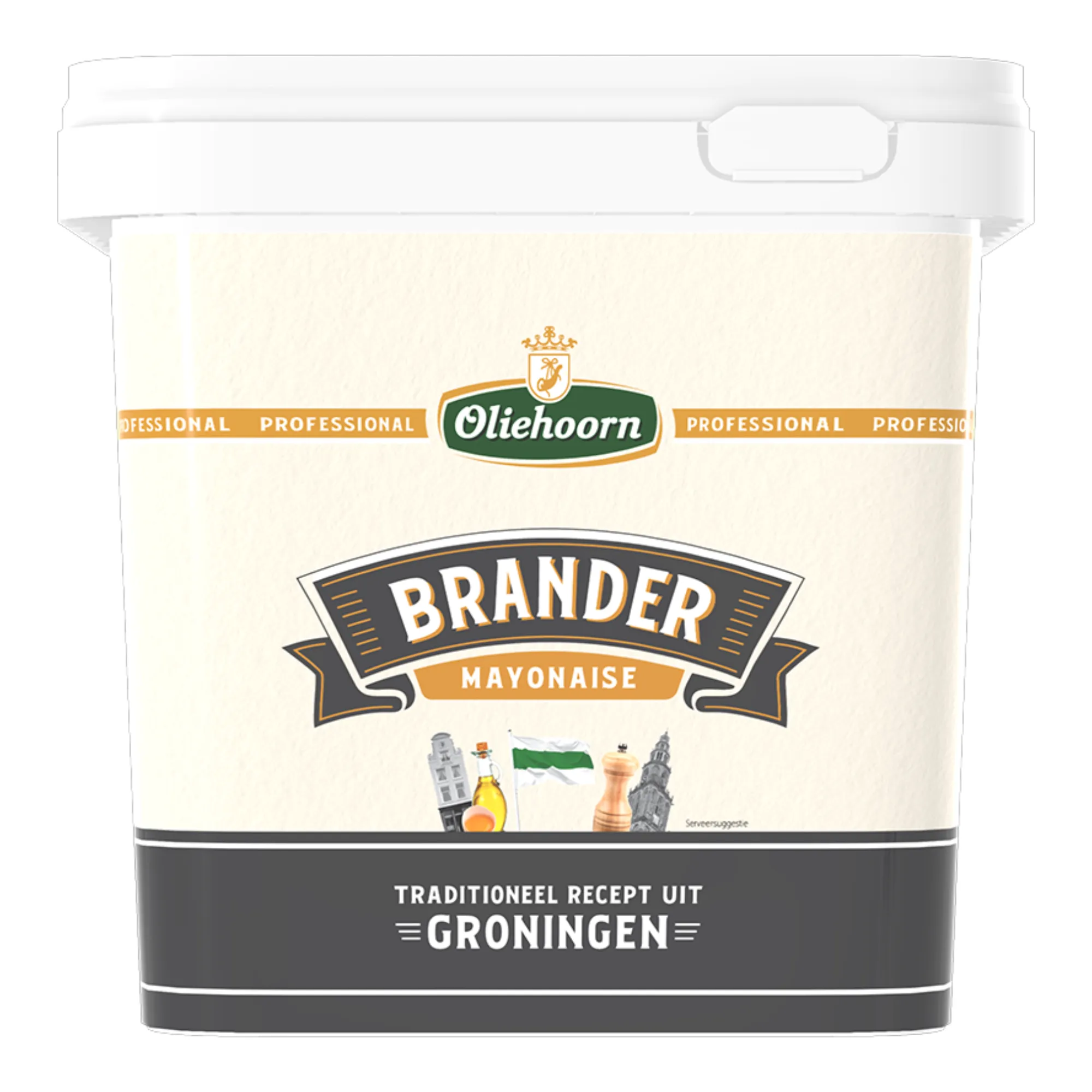 Oliehoorn Brander Mayonaise (2,5 liter)