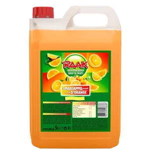 Raak Vruchtensiroop Sinaasappel (5 liter)