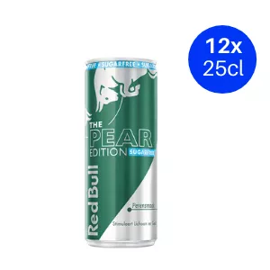 Red bull the pear edition sugarfree blik 250 ml