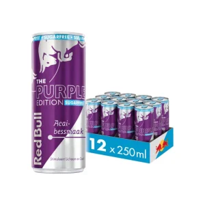 Red bull the purple edition sugar free blik (12x 25cl)