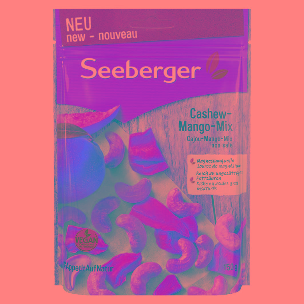 Seeberger Cashew-Mango-Mix 150g 12 Beutel