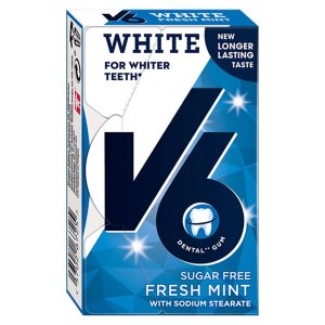 V6 White Fresh Mint 24g Box x 24