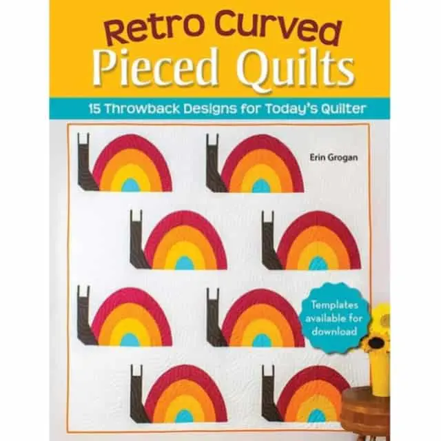 Buch „Retro Curved Pieced Quilts “ von Erin Grogan