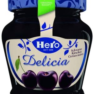 Hero Delicia Schwarze Kirsche 320g x 8