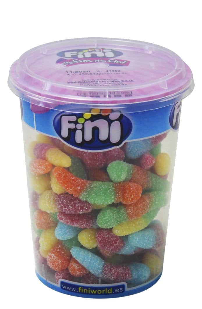 Fini Cup Jelly Worms 200g x 6 Becher