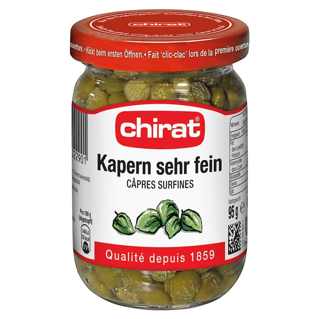 Chirat Kapern sehr fein 95g x 6 Gläser
